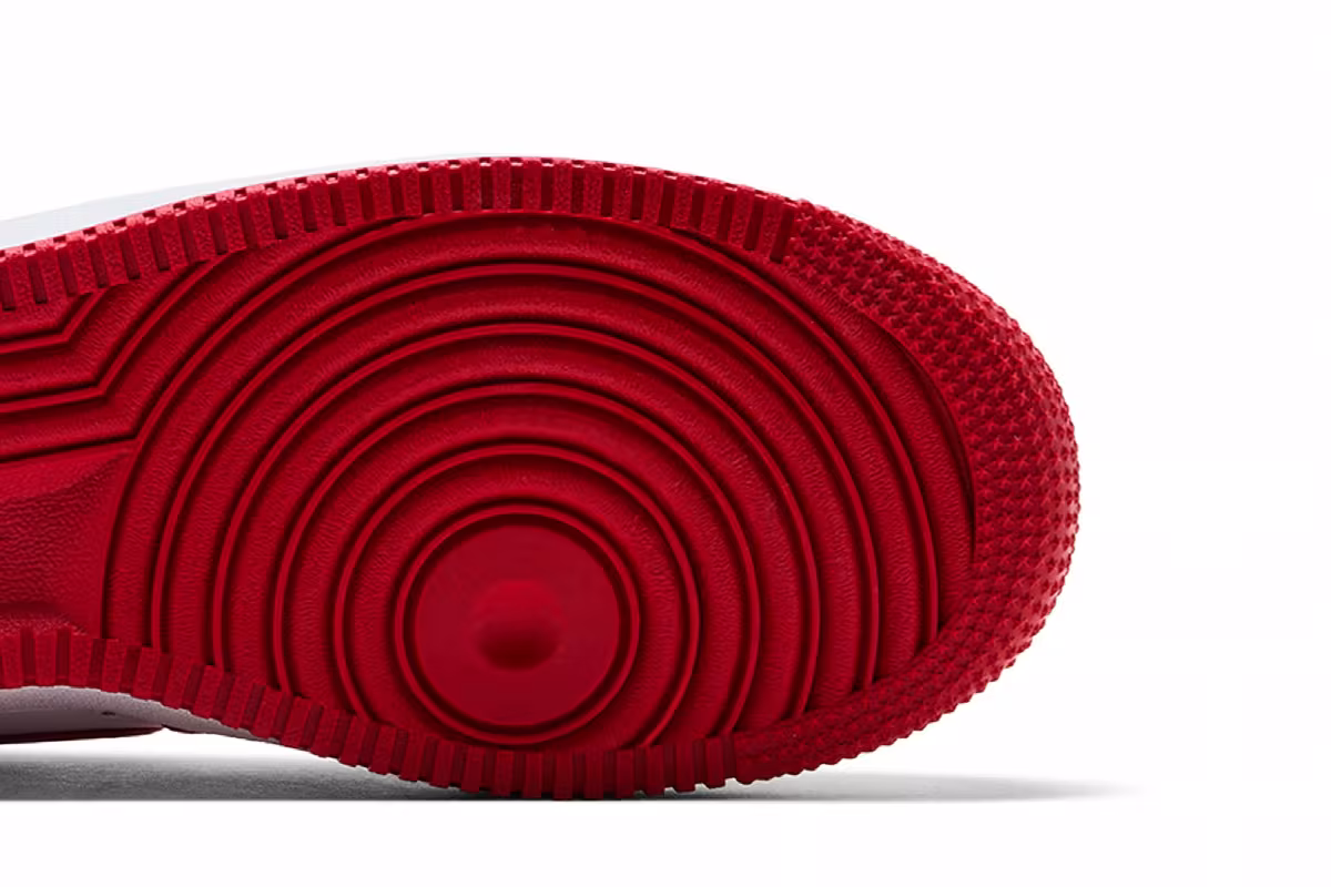 Terror Squad x Nike Air Force 1 Low QS University Red, view 6