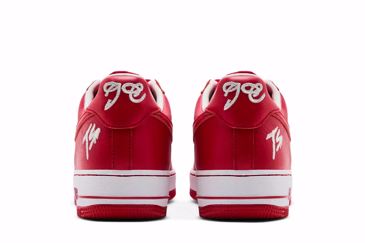Terror Squad x Nike Air Force 1 Low QS University Red, view 7