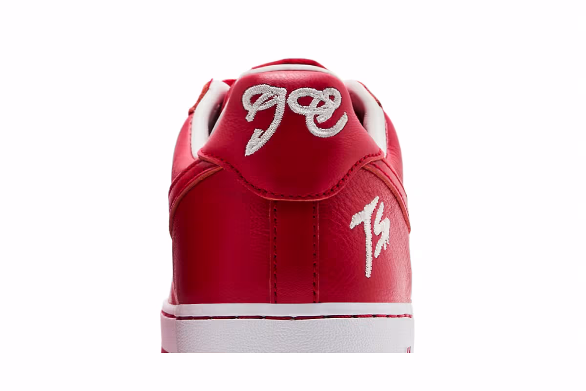 Terror Squad x Nike Air Force 1 Low QS University Red, view 8