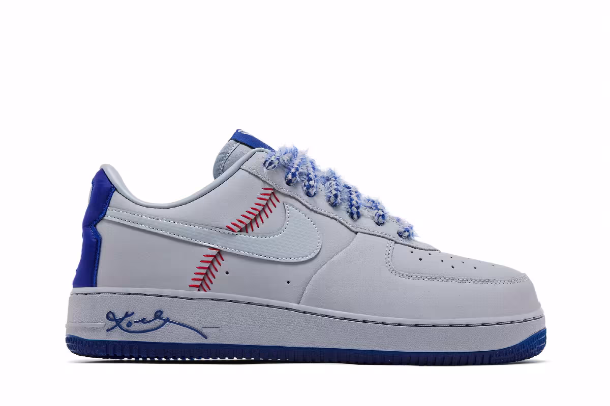 Kobe Bryant x Nike Air Force 1 Low Protro Dodgers, view 2
