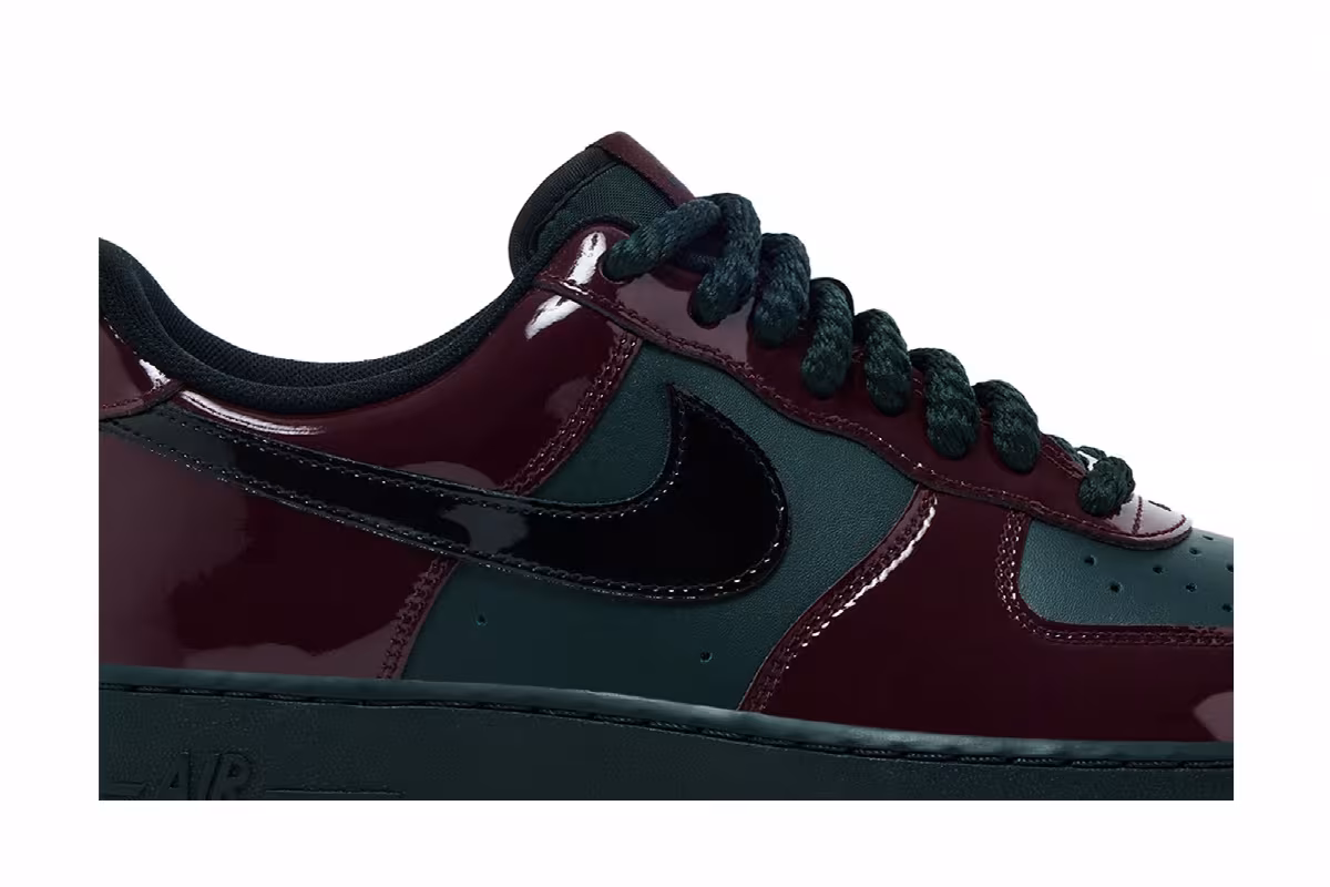 Nike Air Force 1 Low Patent Beef And Broccoli, view 3