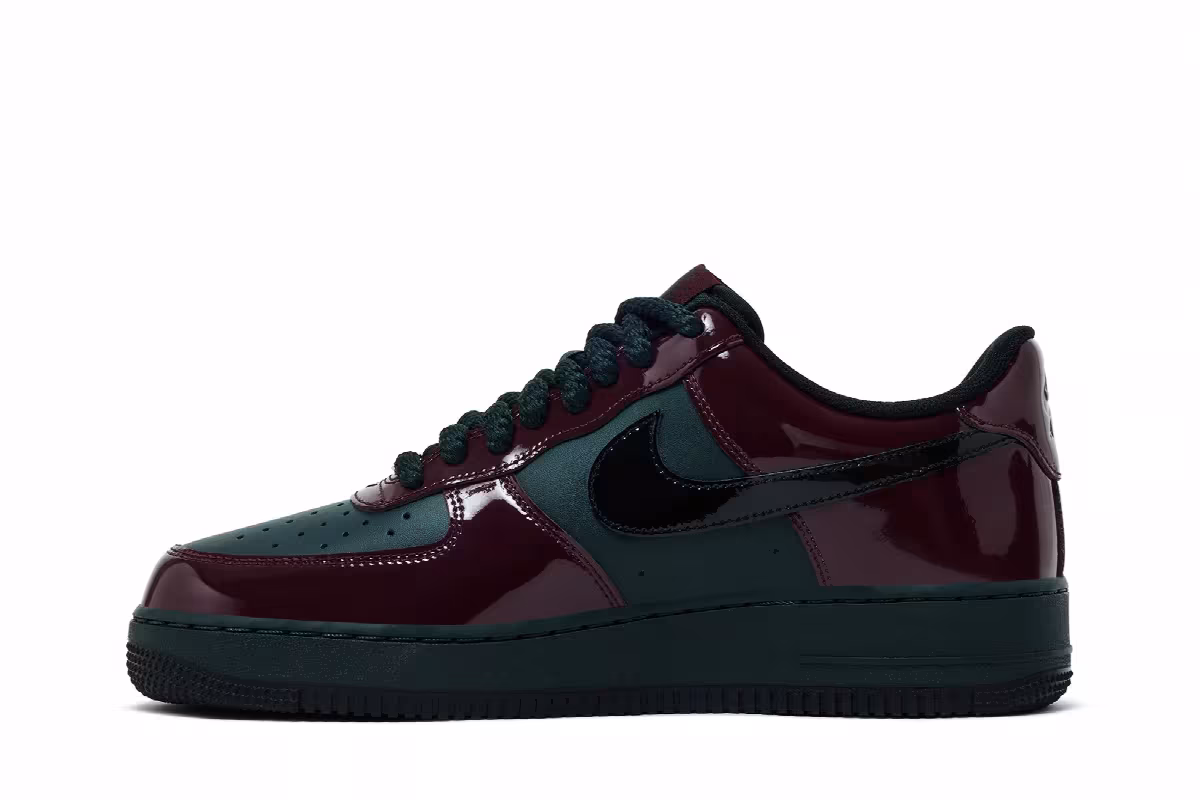 Nike Air Force 1 Low Patent Beef And Broccoli, view 4