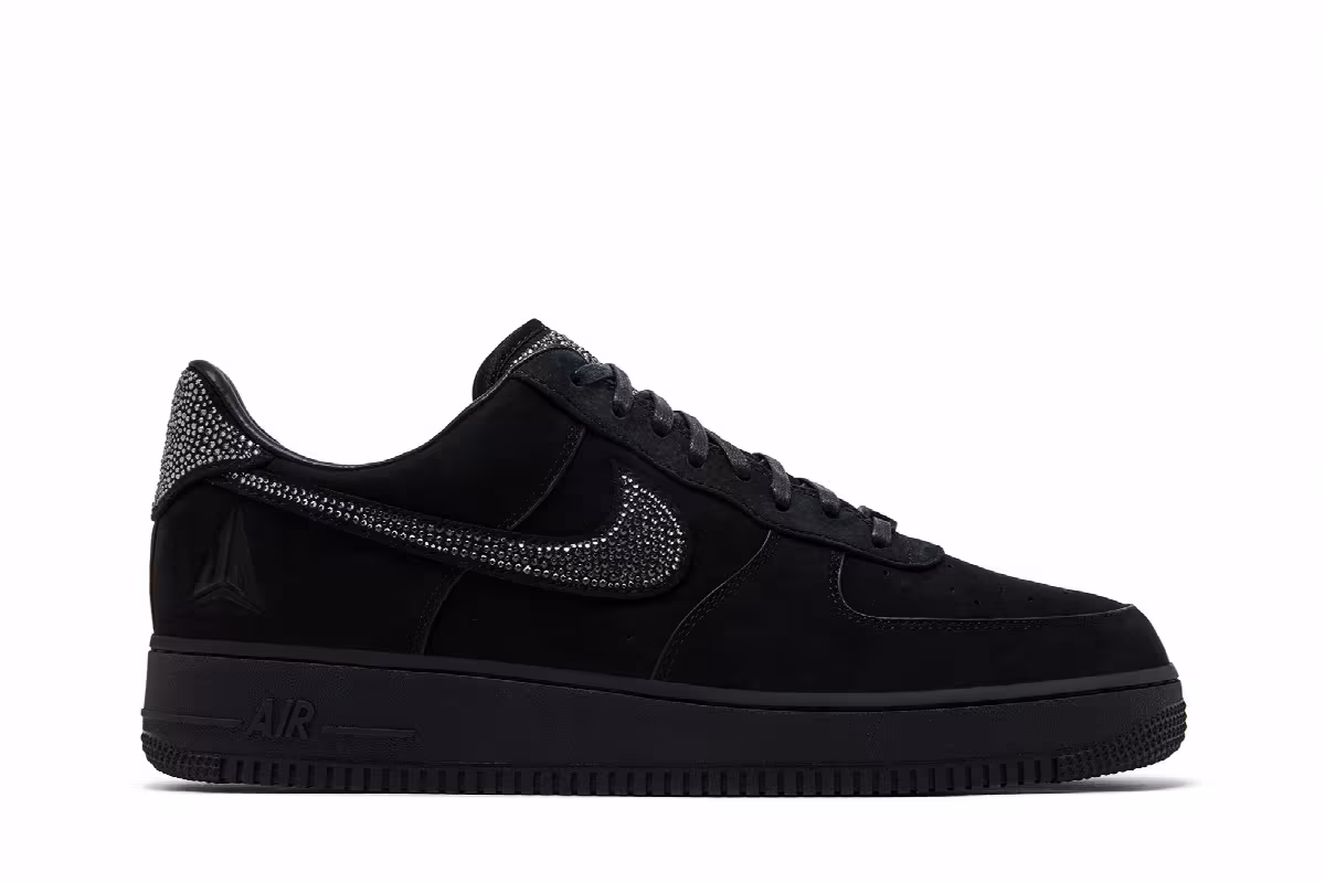 Swarovski x Nike Air Force 1 Low Ja Morant, view 2