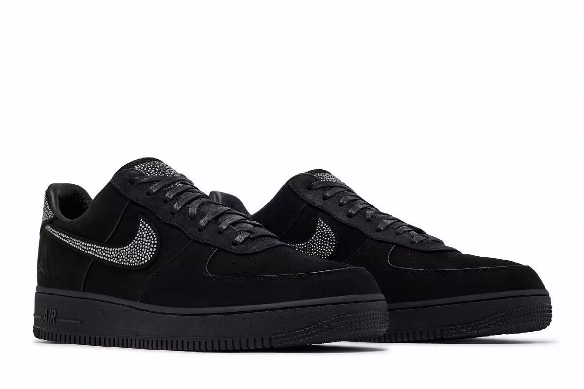 Swarovski x Nike Air Force 1 Low Ja Morant, view 9