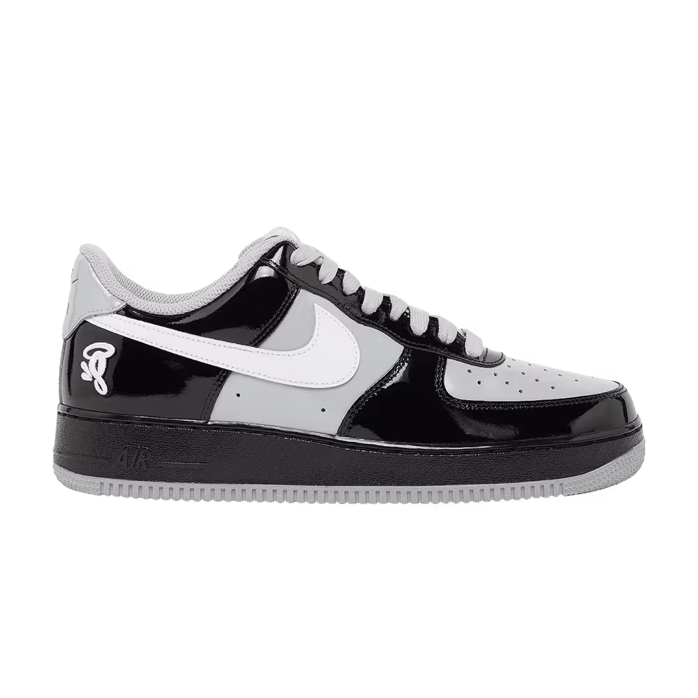 Central Cee x Nike Air Force 1 Low Black White Smoke Grey