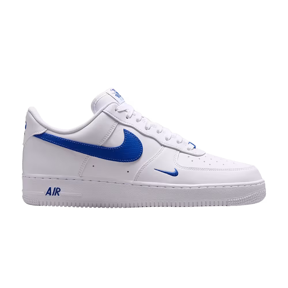 Nike Air Force 1 Low Carbon Fiber Swoosh - White Game Royal