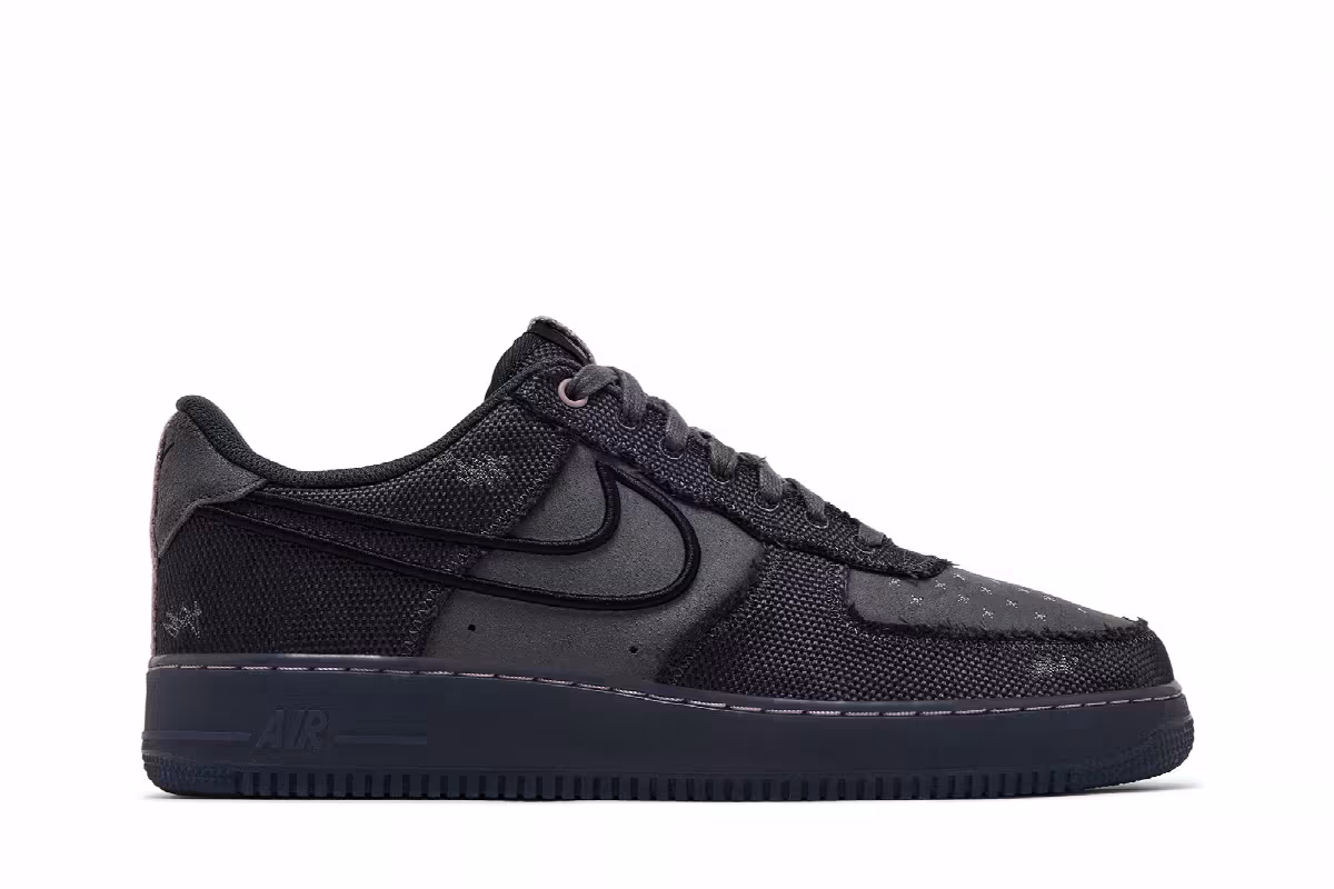 Nike Air Force 1 Low Anthracite Iron Grey Violet Ore, view 2