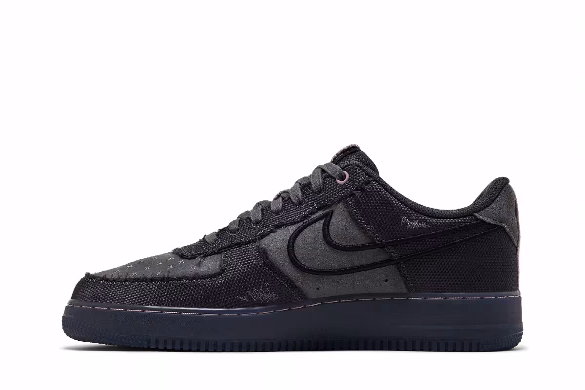 Nike Air Force 1 Low Anthracite Iron Grey Violet Ore, view 4