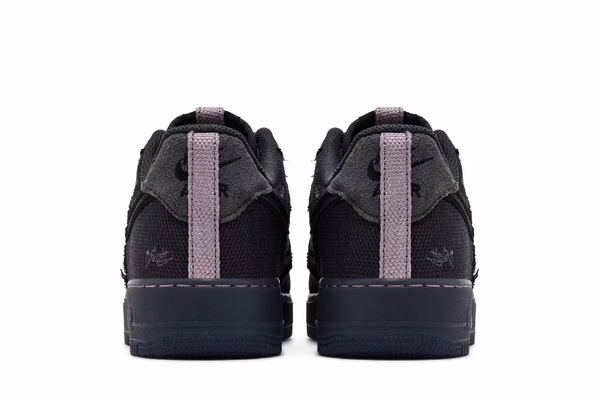 Nike Air Force 1 Low Anthracite Iron Grey Violet Ore, view 7