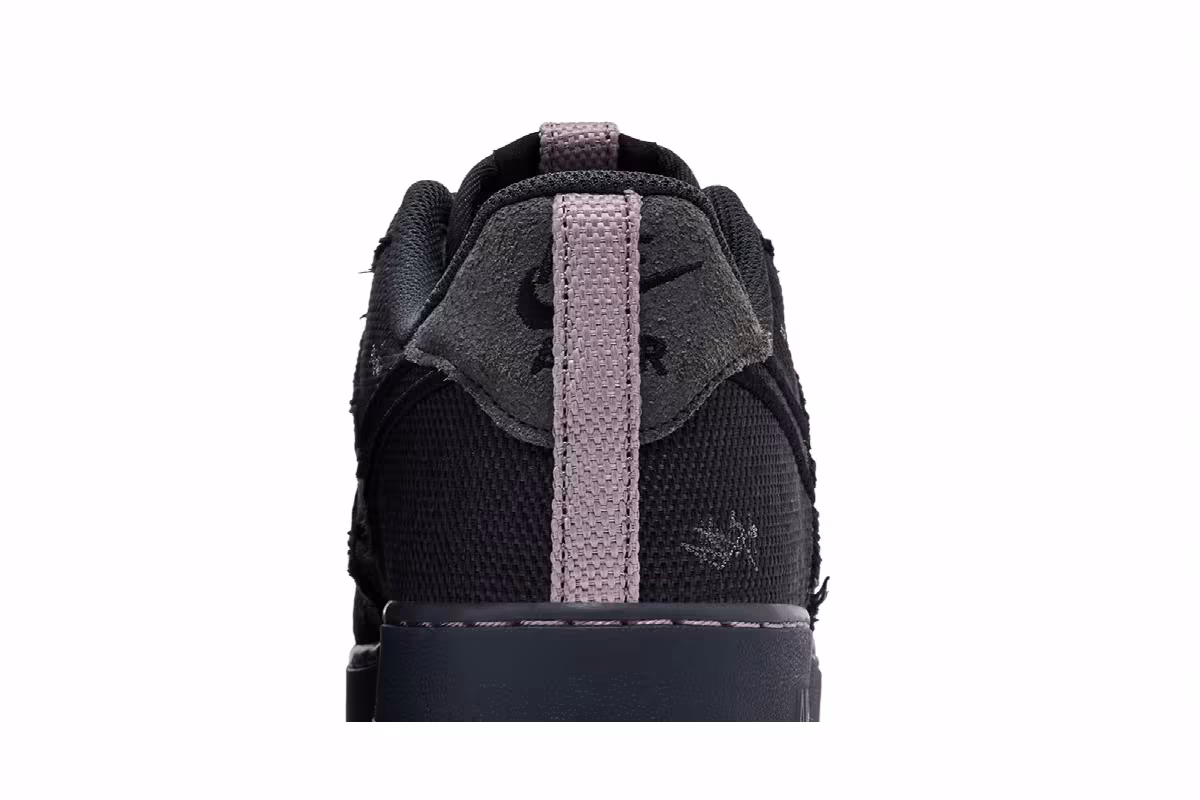 Nike Air Force 1 Low Anthracite Iron Grey Violet Ore, view 8