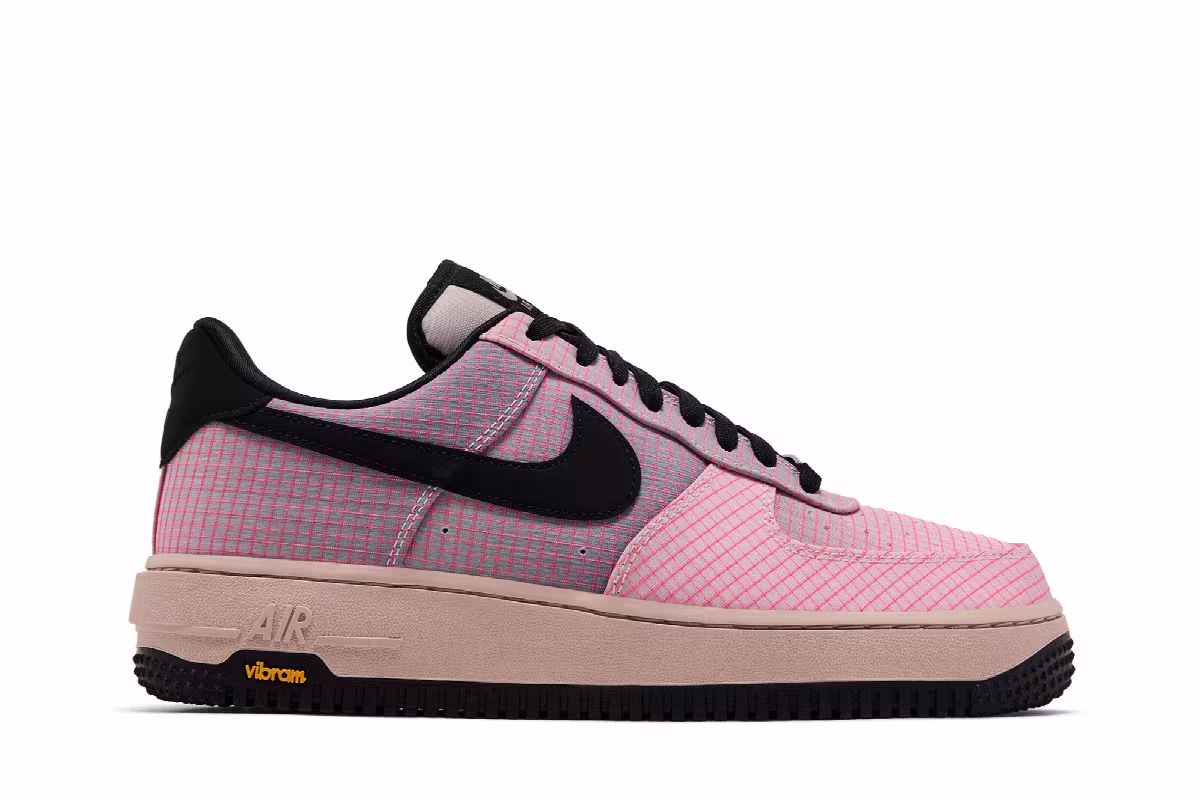 Nike Air Force 1 Low LX Vibram Slit Red, view 2