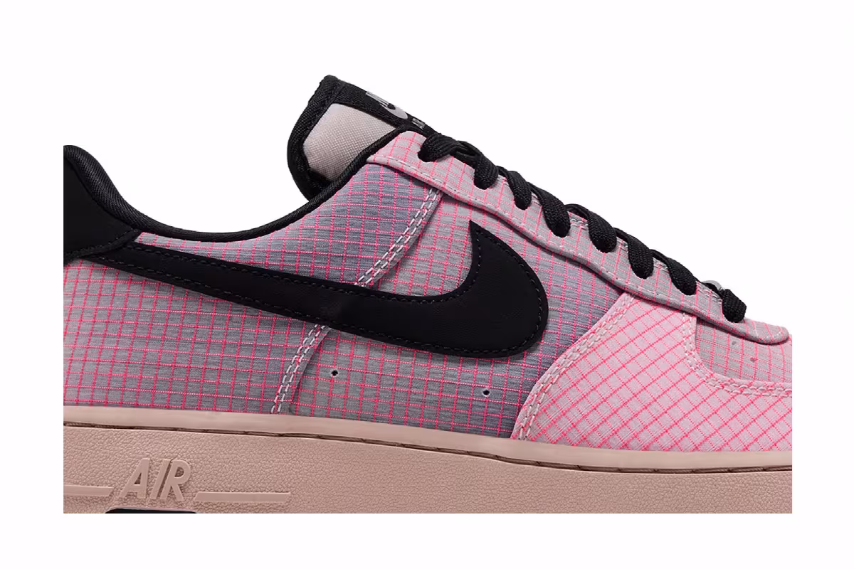 Nike Air Force 1 Low LX Vibram Slit Red, view 3