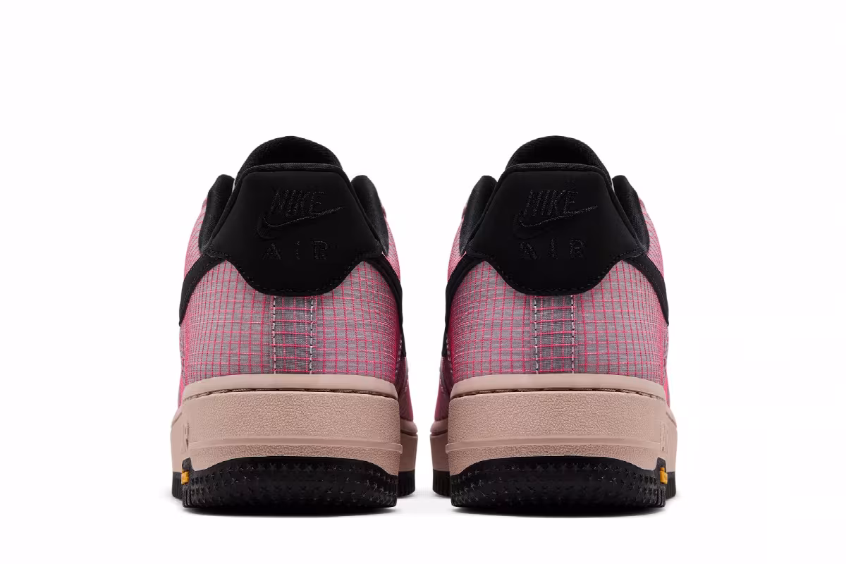 Nike Air Force 1 Low LX Vibram Slit Red, view 7