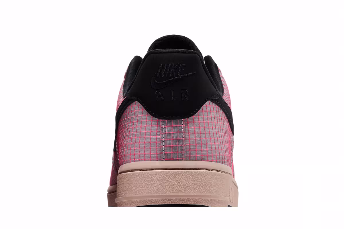 Nike Air Force 1 Low LX Vibram Slit Red, view 8