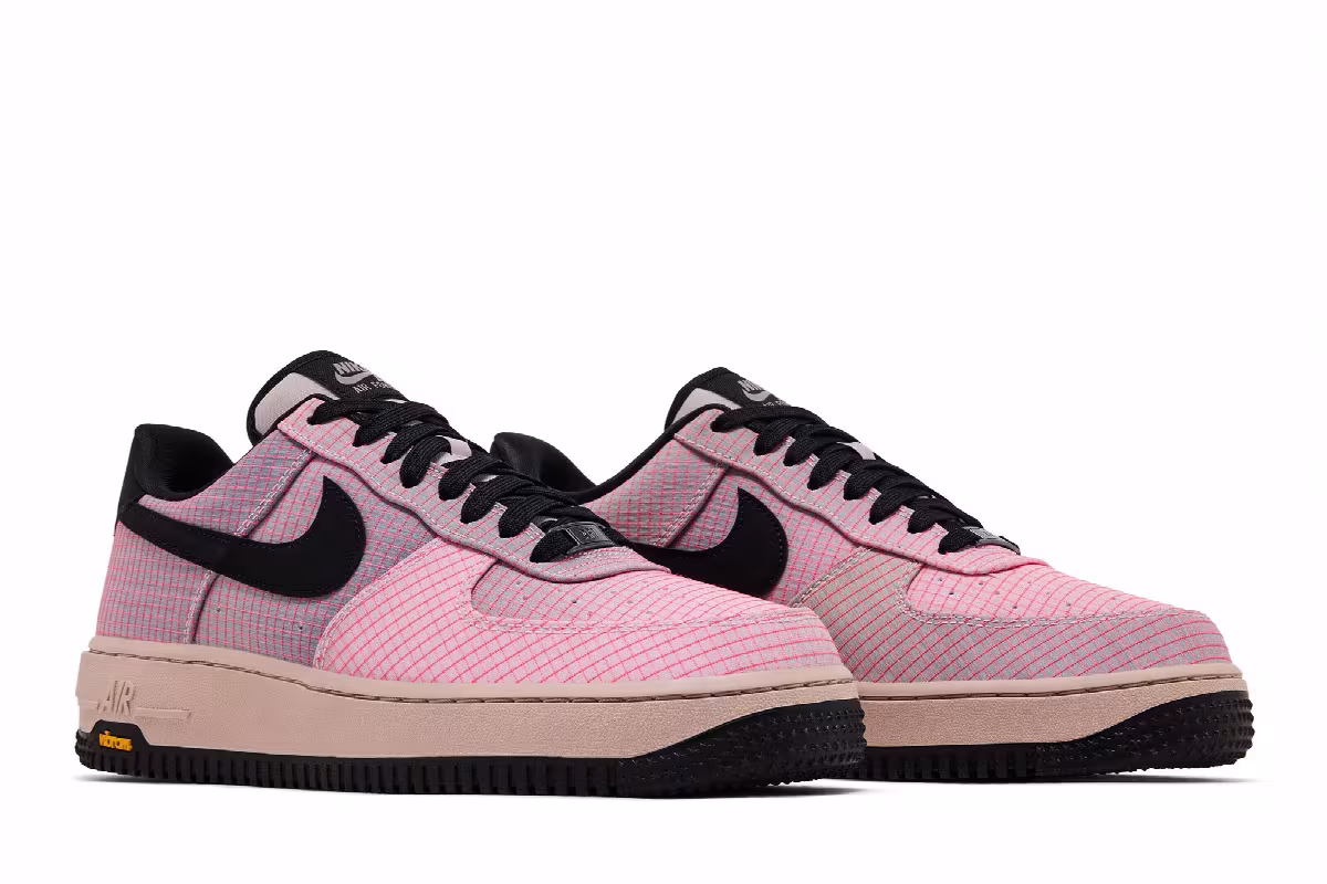 Nike Air Force 1 Low LX Vibram Slit Red, view 9