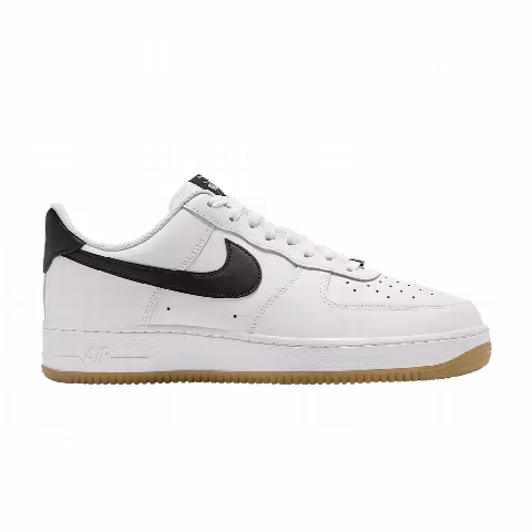 Nike Air Force 1 '07 'White Gum Light Brown Black'