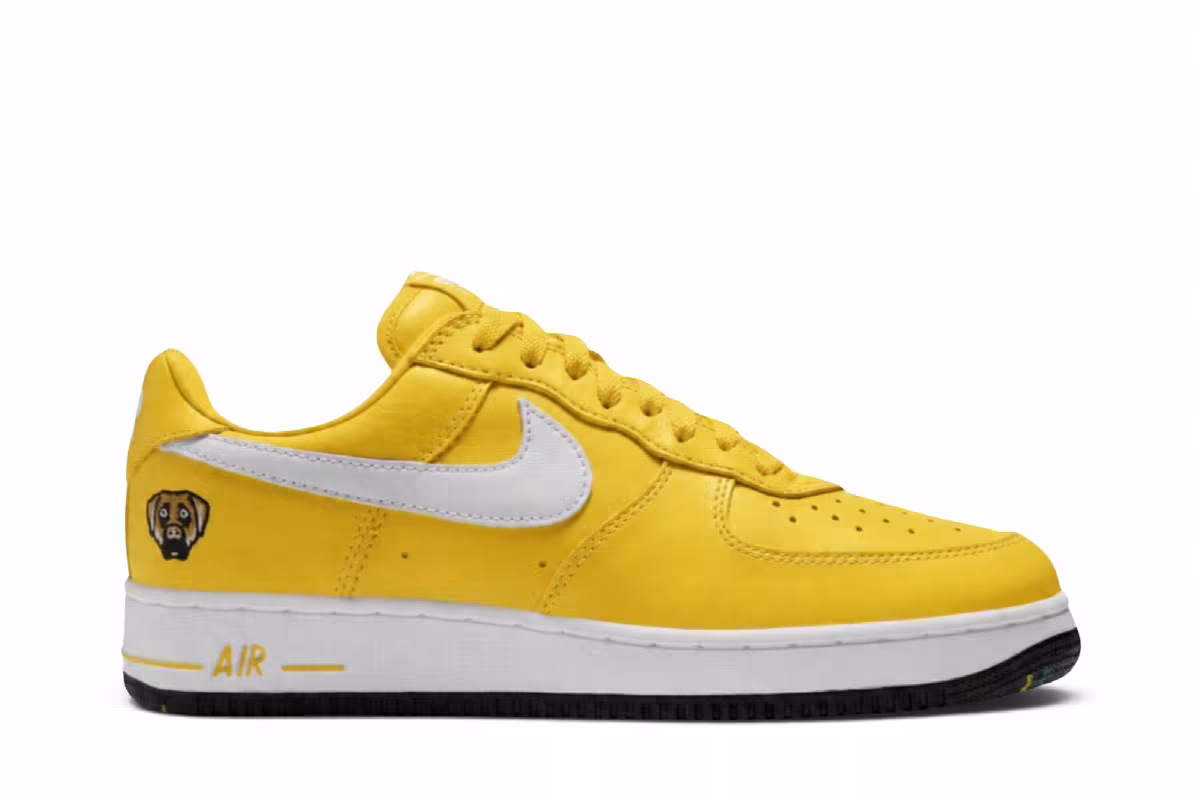Victor Victor x Nike Air Force 1 ‘01 Yellow Zest, view 2