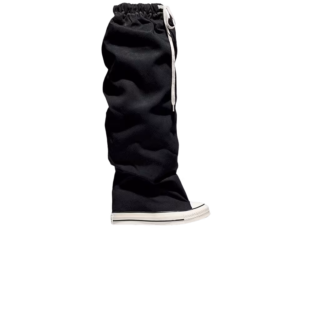 Vaquera x Converse Women's Chuck Taylor All Star XXXHi Slouch Wedge Black