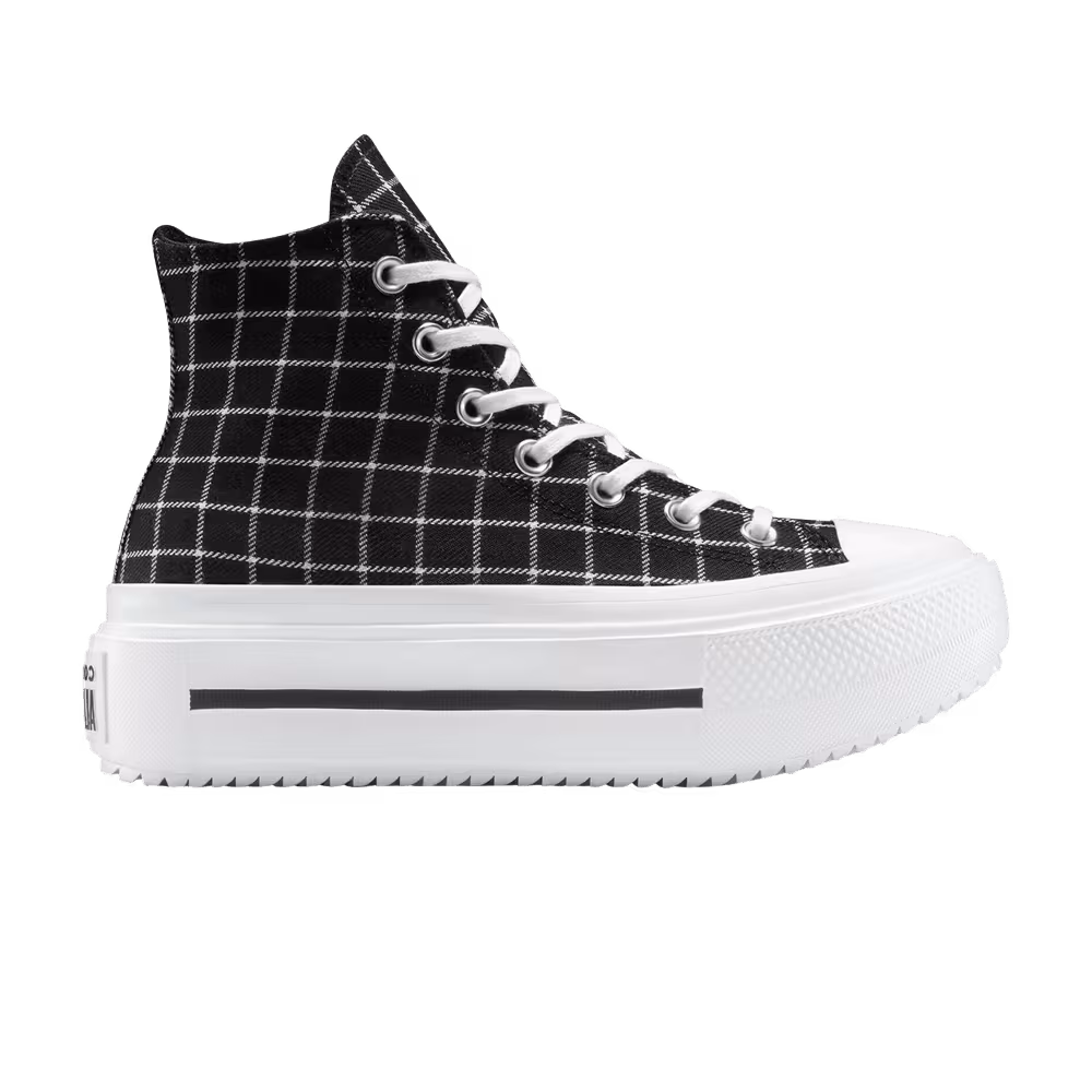 Converse Women's Chuck Taylor All Star Lift Double Stack Platform High Plaid