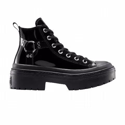 Converse Wmns Chuck Taylor All Star Lugged Heel Platform High 'Black Patent'