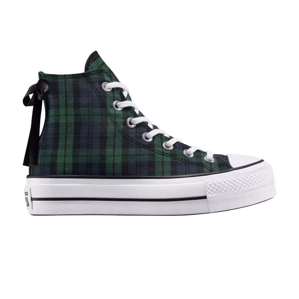 Converse Women's Chuck Taylor All Star Lift Platform High Plaid