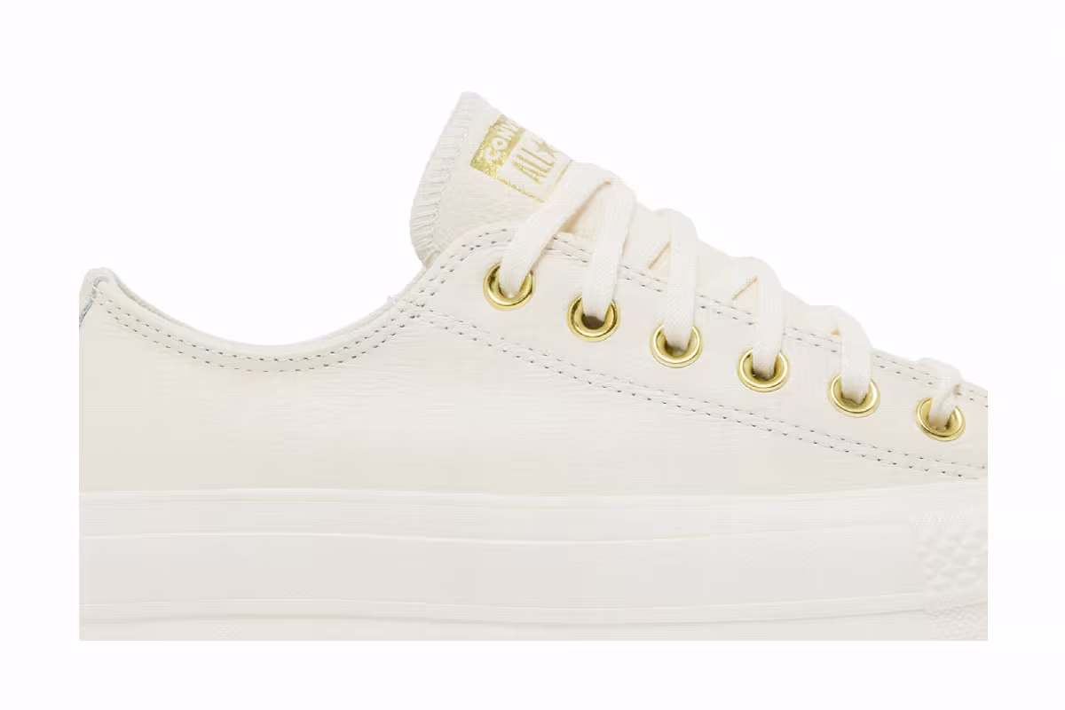 Converse Women's Chuck Taylor All Star Lift Platform Low Gold, view 3