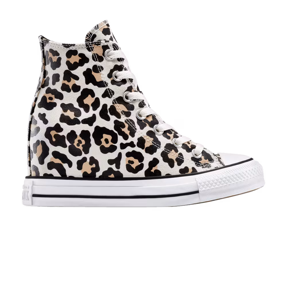 Converse Women's Chuck Taylor All Star Wedge Platform High Leopard