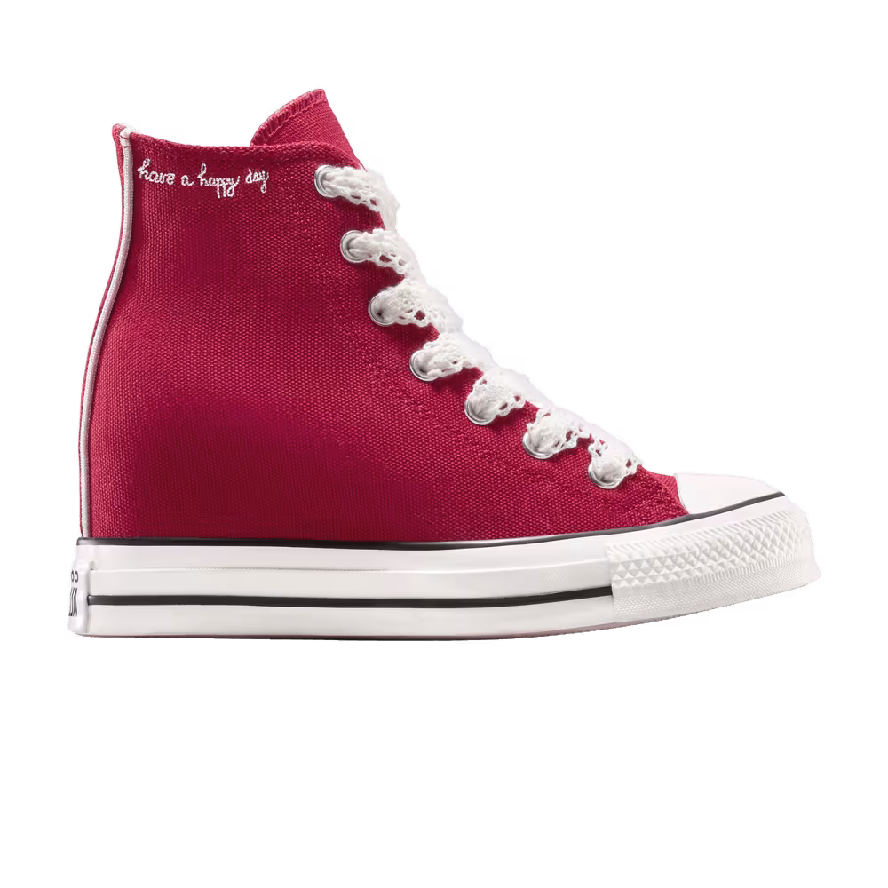 Converse Women's Chuck Taylor All Star Wedge Platform High Crochet Laces