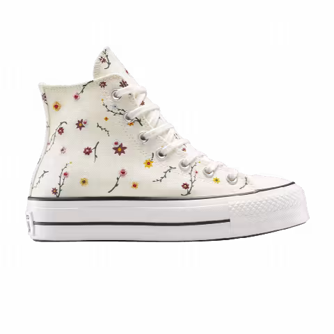 Converse Wmns Chuck Taylor All Star Lift Platform High 'Embroidered Blooms'