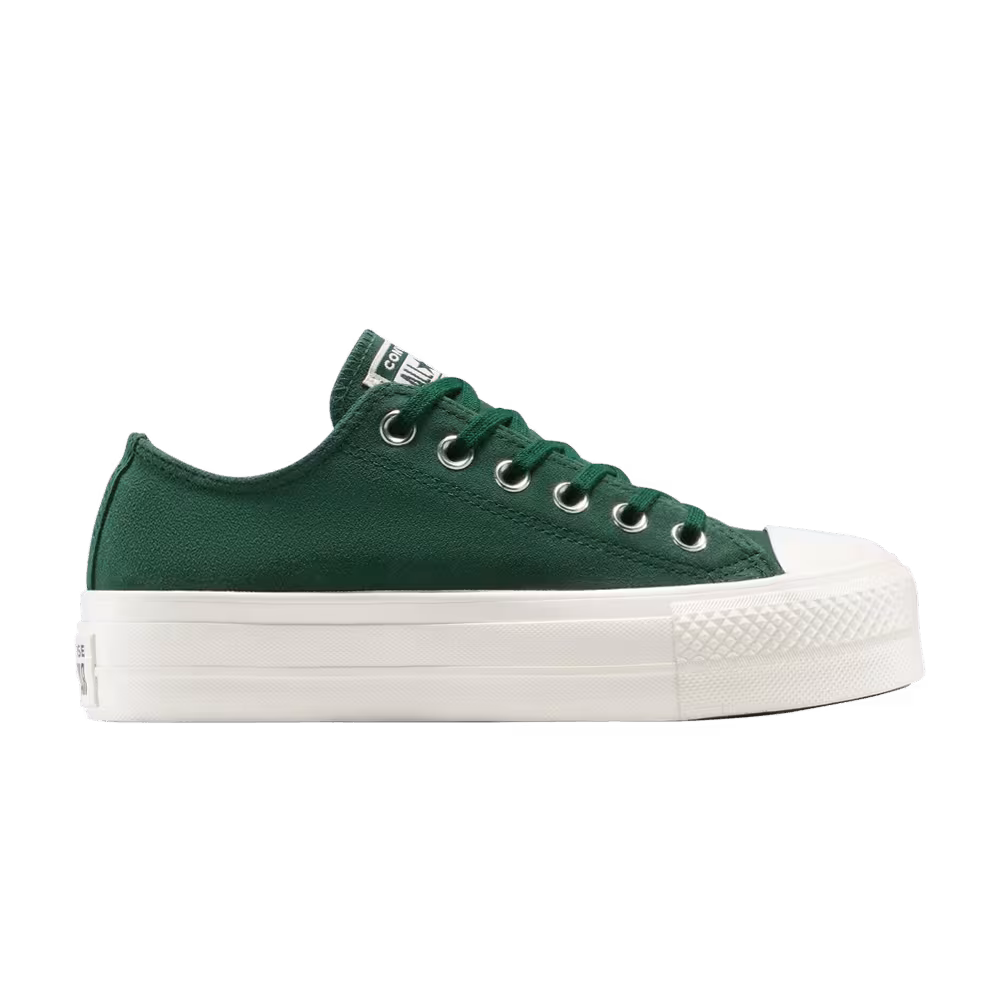 Converse Women's Chuck Taylor All Star Lift Platform Low Colorful Suede - Branch Out