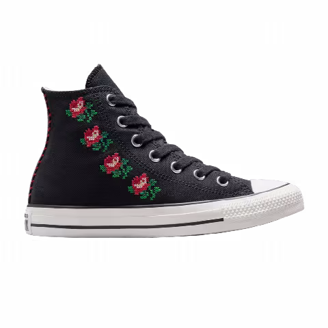 Converse Wmns Chuck Taylor All Star High 'Cross Stitch Roses'