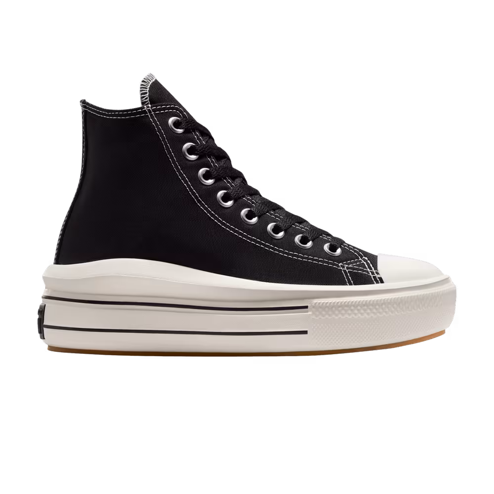 Converse Women's Chuck Taylor All Star Move Platform High Black Egret