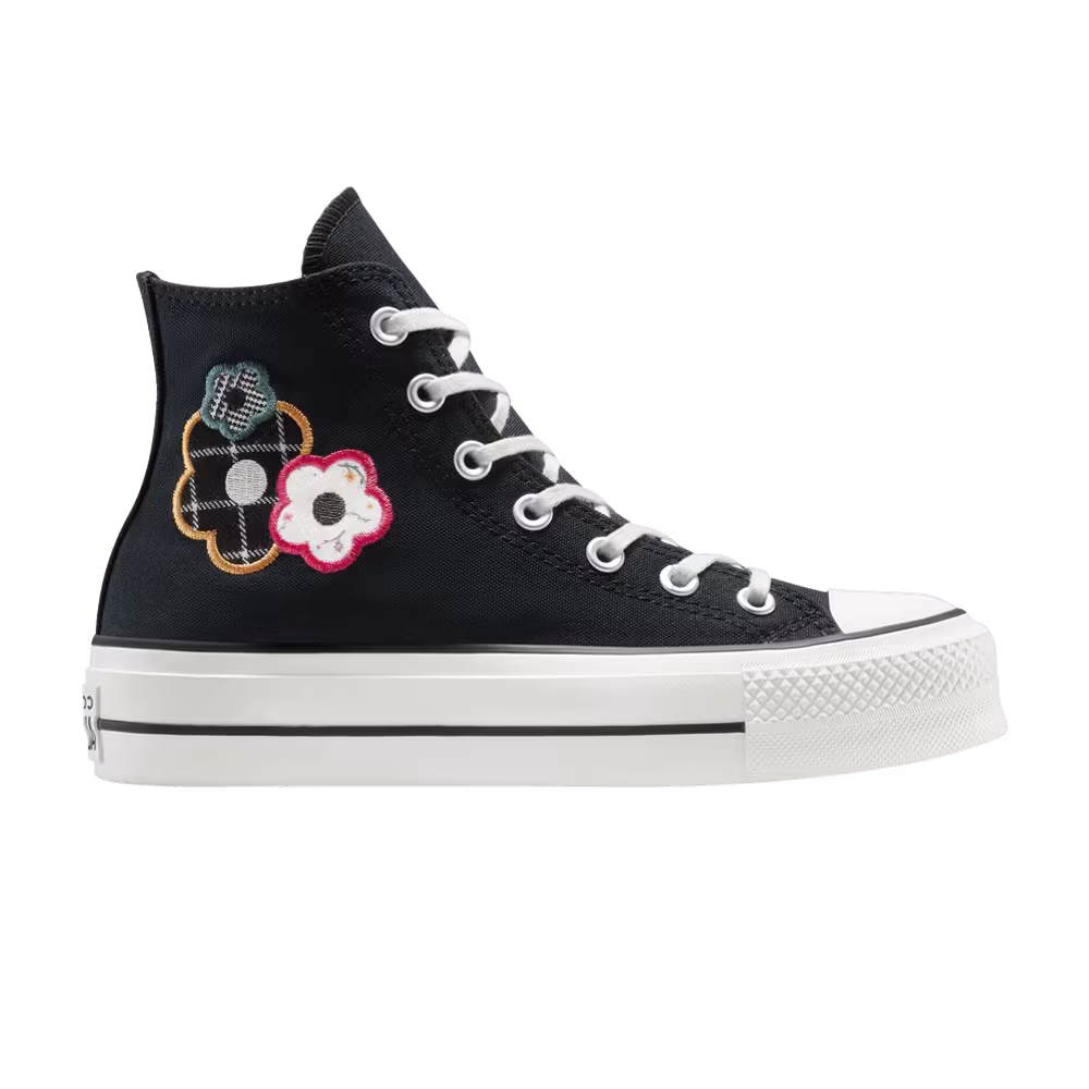Converse Women's Chuck Taylor All Star Lift Platform High Floral Patchwork