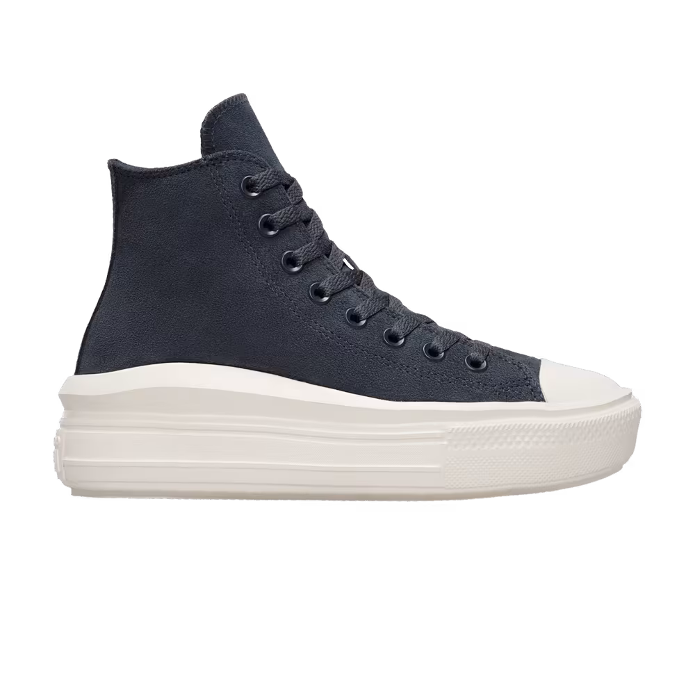 Converse Women's Chuck Taylor All Star Move Platform High Colorful Suede - Shadow Woods