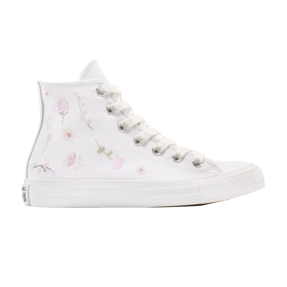 Converse Women's Chuck Taylor All Star High Embroidered Flowers