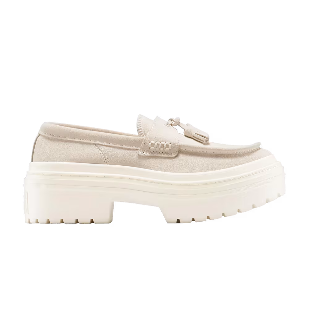 Converse Women's Chuck Taylor All Star Lugged Heel Loafer Platform Low Light Dune