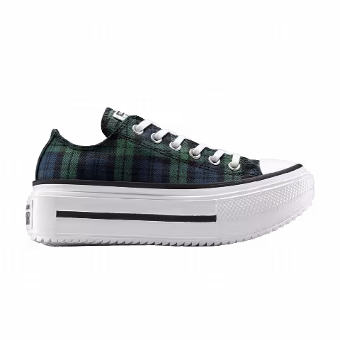 Converse Wmns Chuck Taylor All Star Lift Double Stack Platform Low 'Plaid'