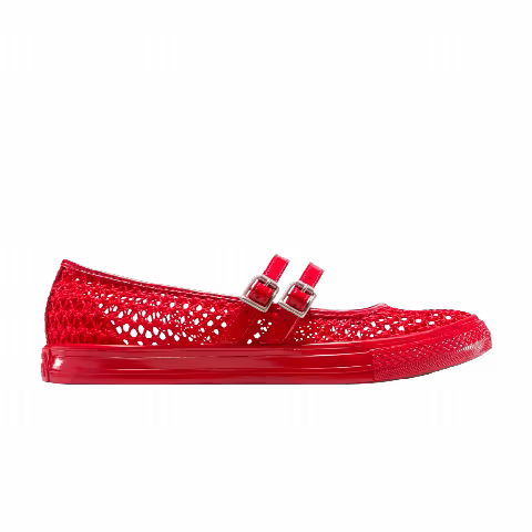 Converse Wmns Chuck Taylor All Star Dainty Mary Jane Knit 'Red'