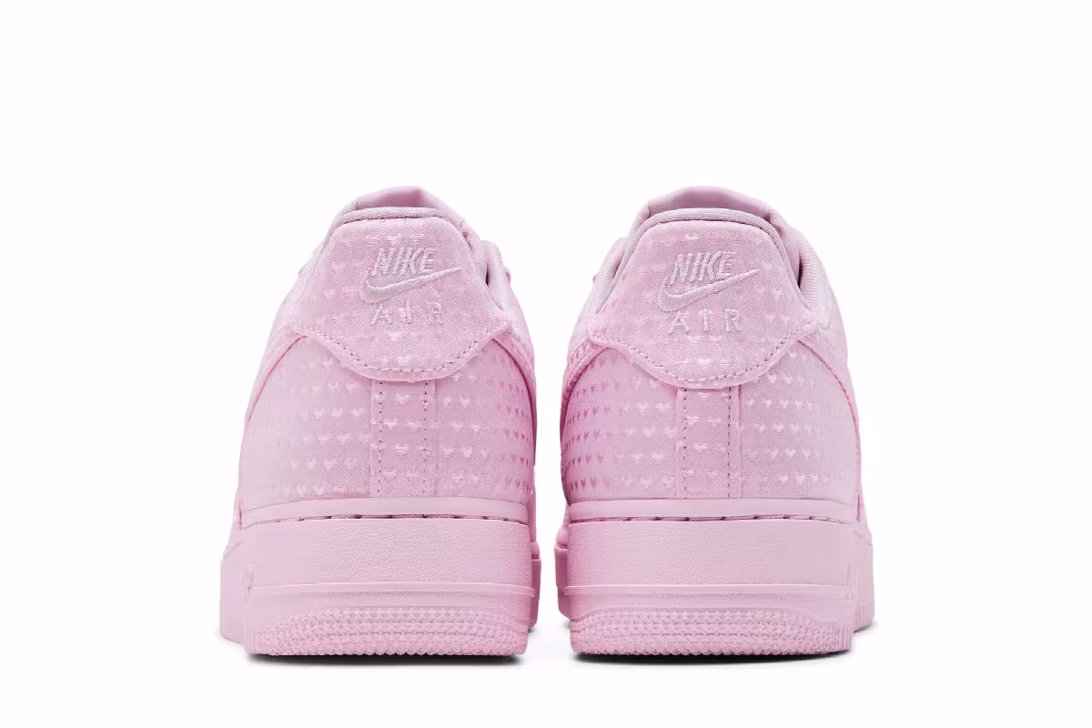 Women's Nike Air Force 1 Low Valentine's Day Pink Foam 2026, view 7