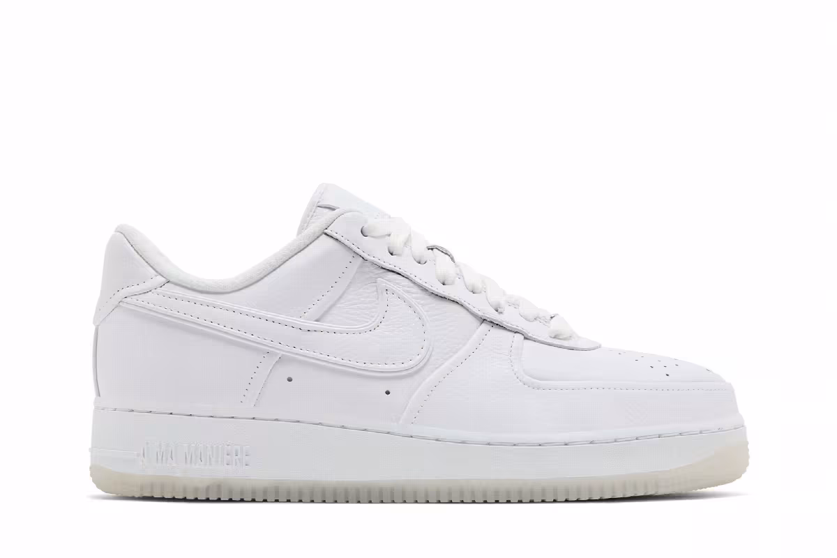 A Ma Maniére x Nike Women's Air Force 1 Low Triple White, view 2