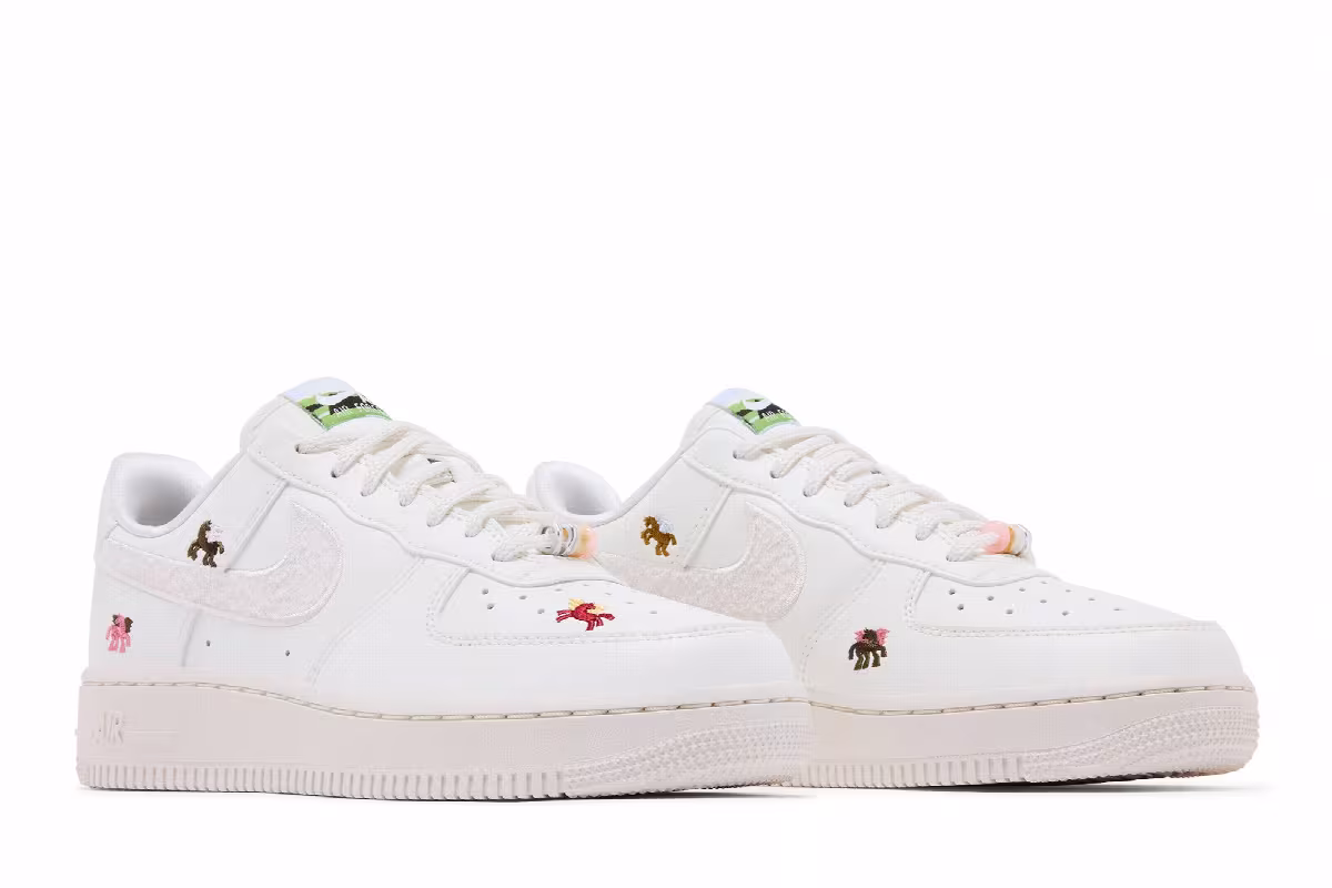 Nike Women's Air Force 1 Low Year of The Horse, view 9