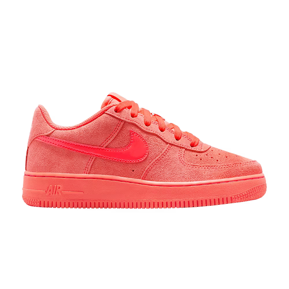Nike Air Force 1 Suede Big Kid Hot Lava