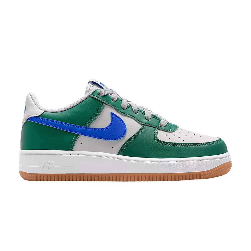Nike Air Force 1 GS Grey Fog Evergreen Aura