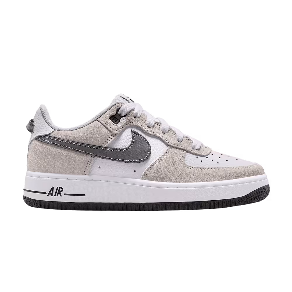 Nike Air Force 1 Lv8 GS White Black Cool Grey