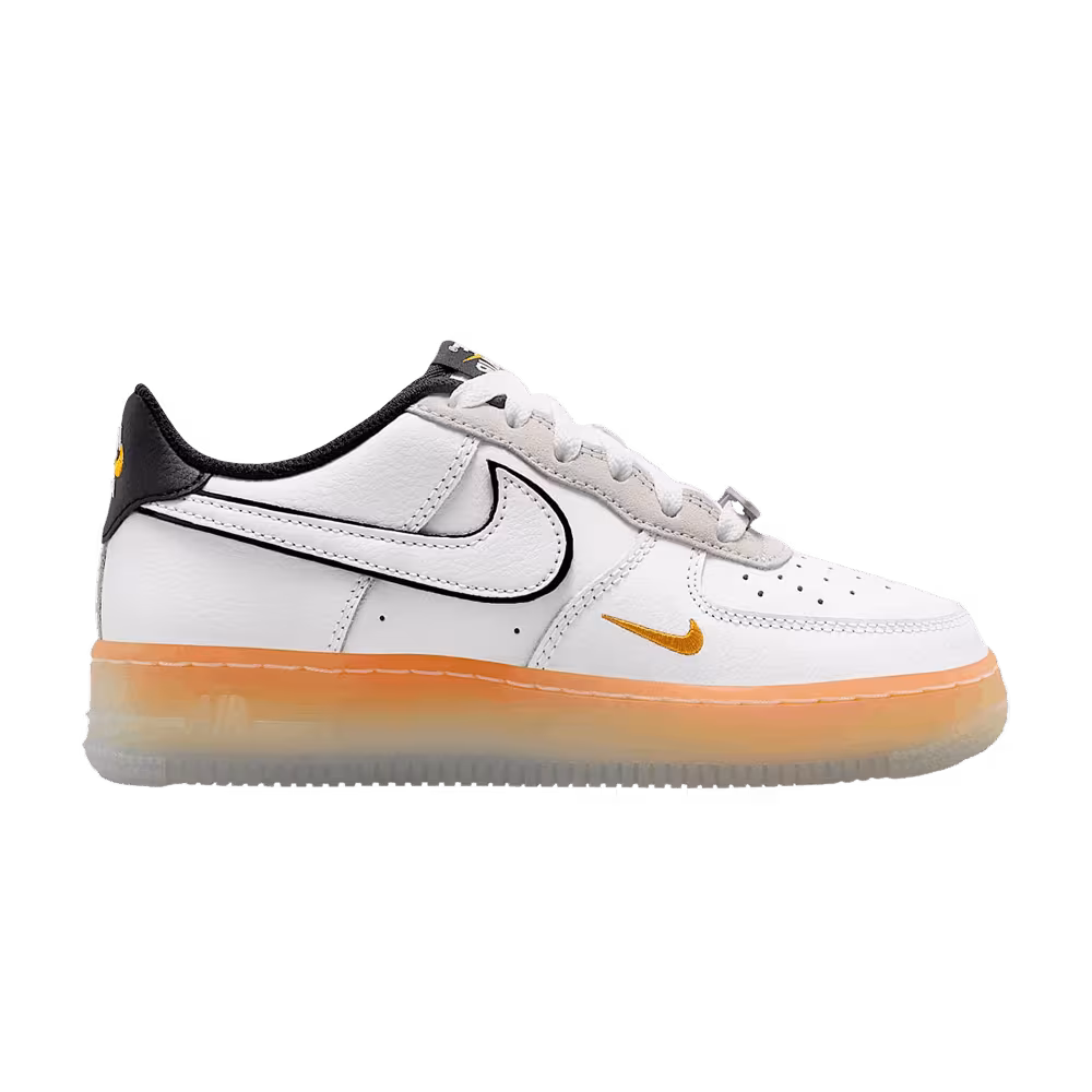 Nike Air Force 1 White Black Orange