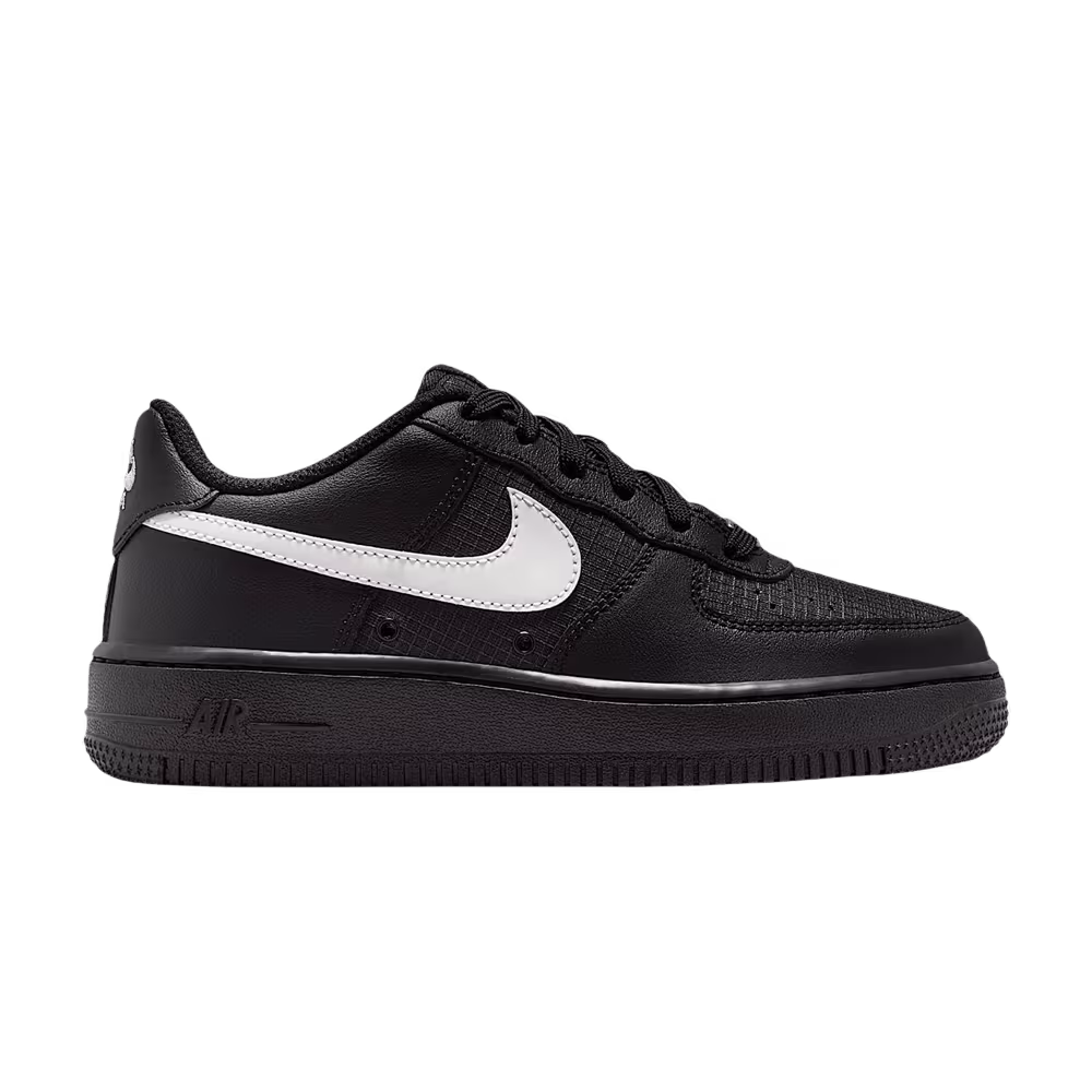 Nike Air Force 1 Tech GS Black White