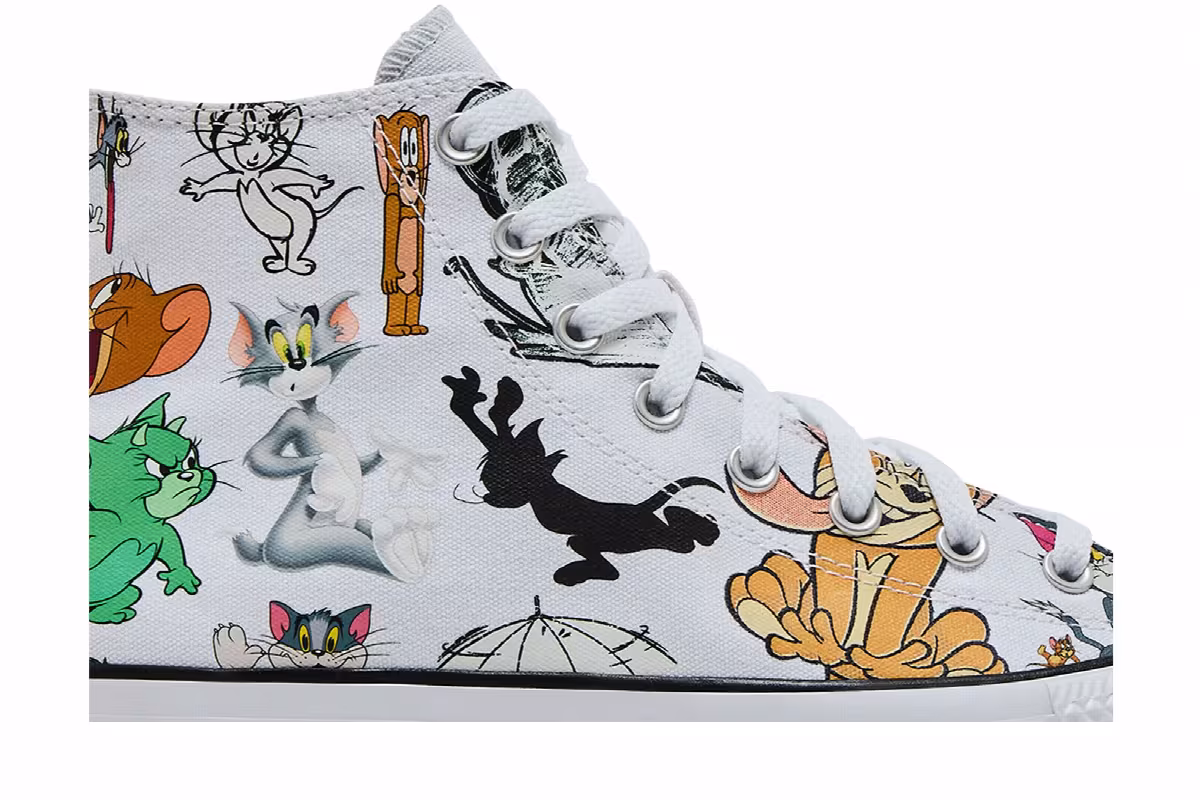Tom & Jerry x Converse Chuck Taylor All Star High All-Over Print, view 3