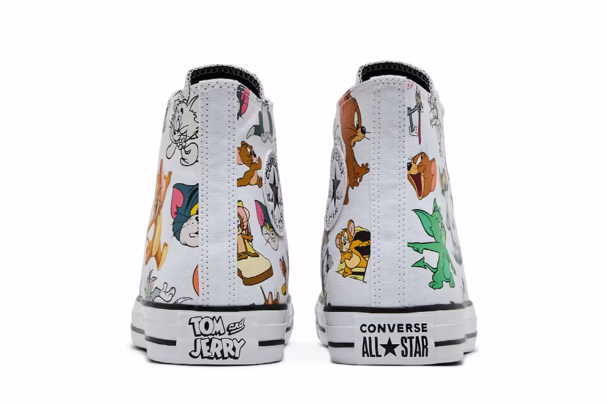 Tom & Jerry x Converse Chuck Taylor All Star High All-Over Print, view 7