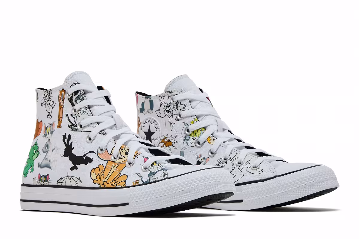 Tom & Jerry x Converse Chuck Taylor All Star High All-Over Print, view 9