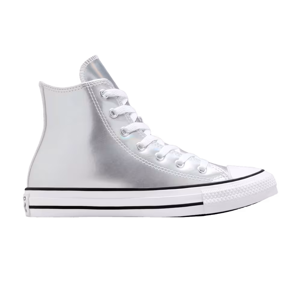 Converse Chuck Taylor All Star High GS Silver Metallic